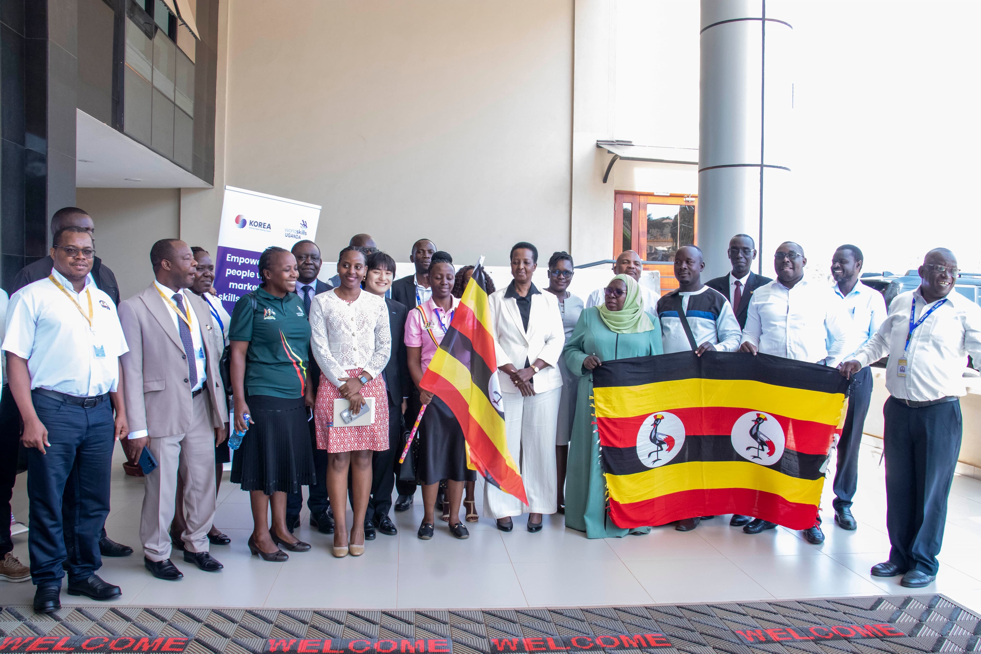 Team Uganda flagged off for WorldSkills Shanghai as leaders call for confidence, excellence and knowledge transfer